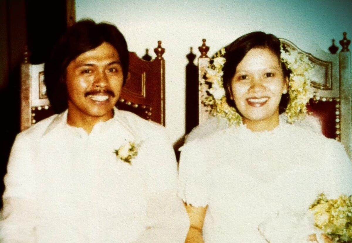 My Mama & Papa's Wedding Photo