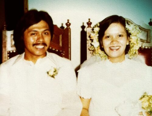 My Mama & Papa's Wedding Photo